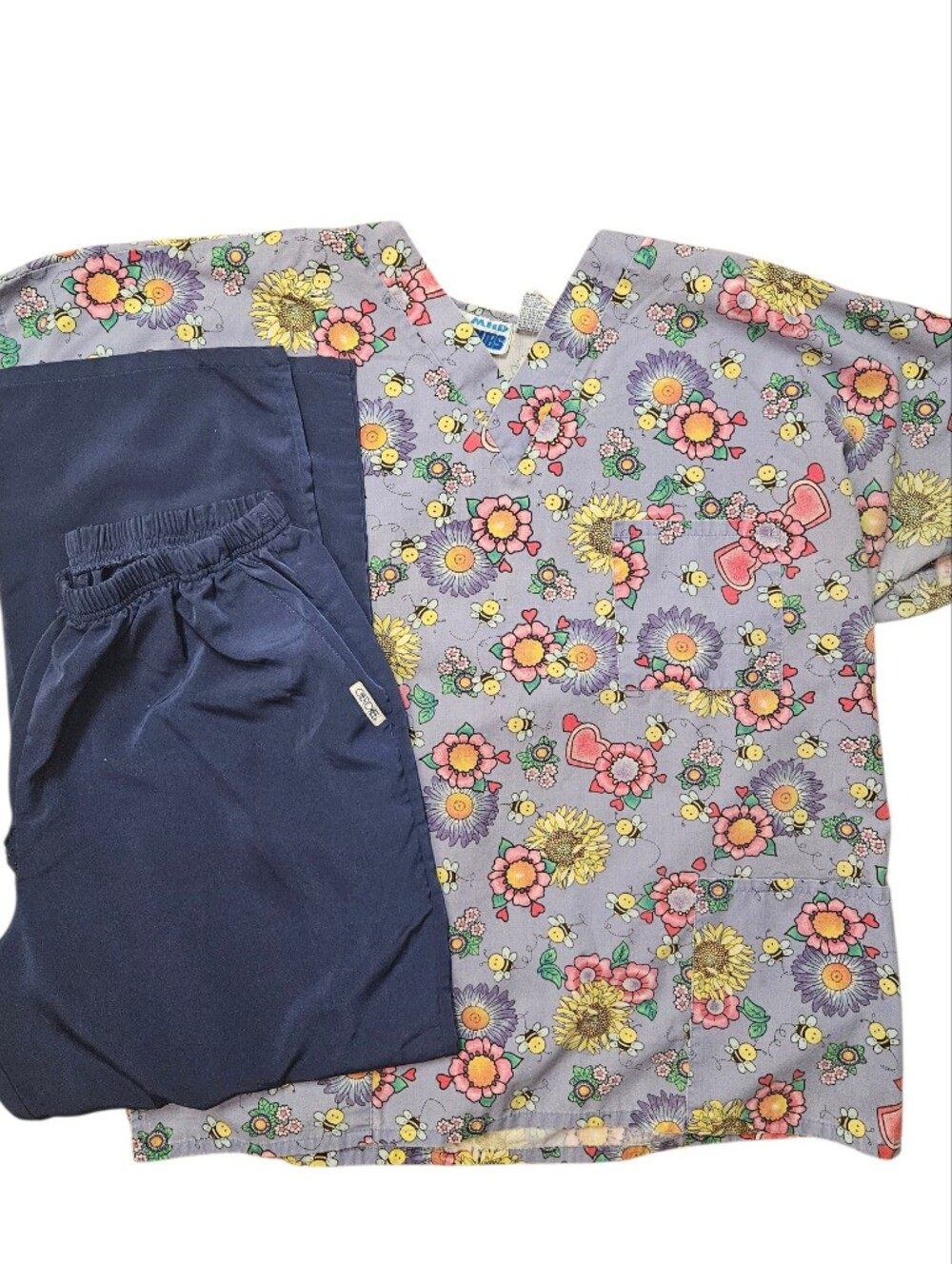 Bees Scrub Set